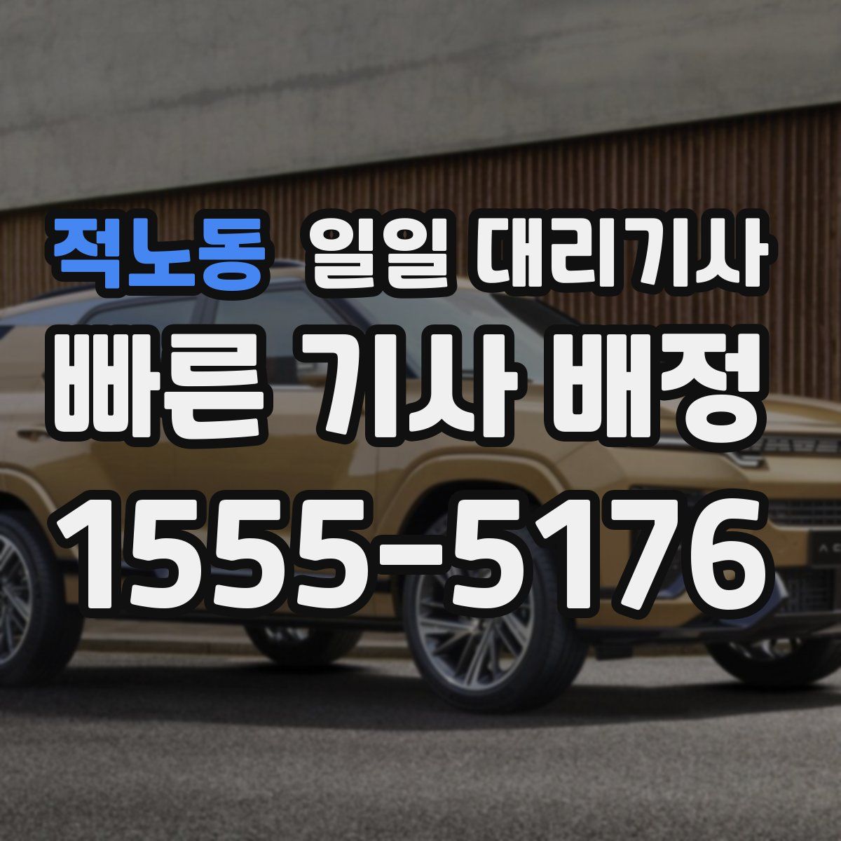 적노동 일일 대리기사