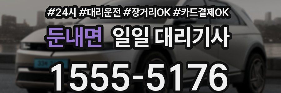 둔내면 일일 대리기사
