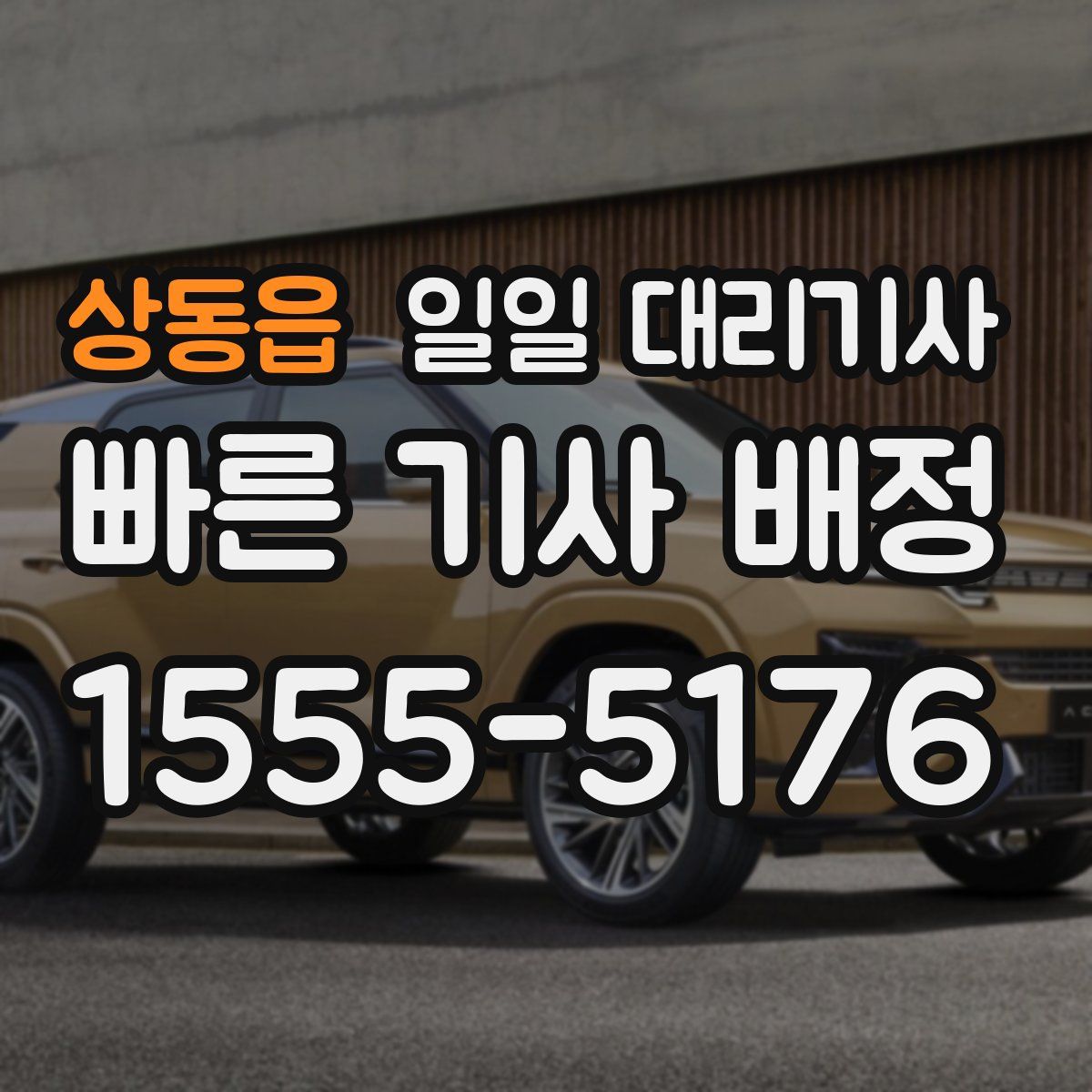 상동읍 일일 대리기사