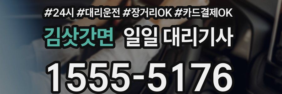 김삿갓면 일일 대리기사
