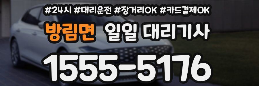 방림면 일일 대리기사
