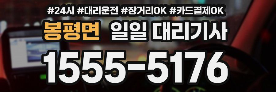 봉평면 일일 대리기사