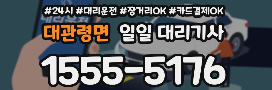 대관령면 일일 대리기사