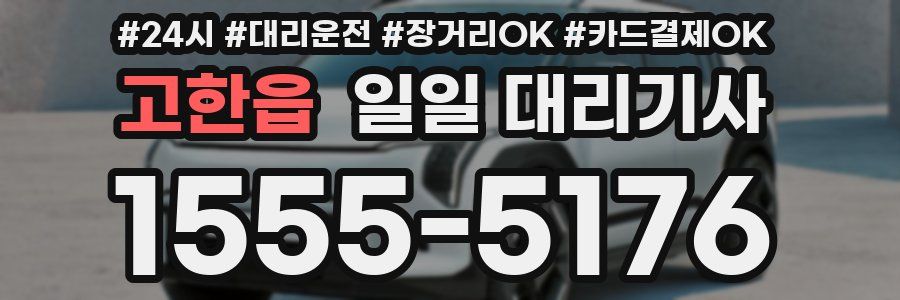 고한읍 일일 대리기사