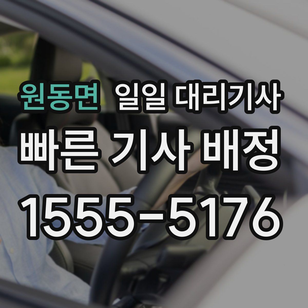 원동면 일일 대리기사