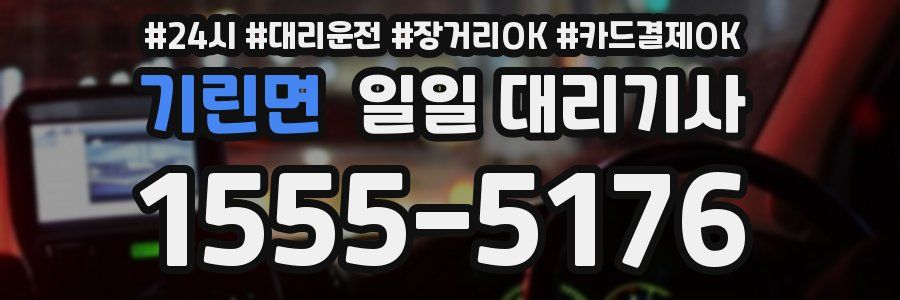 기린면 일일 대리기사