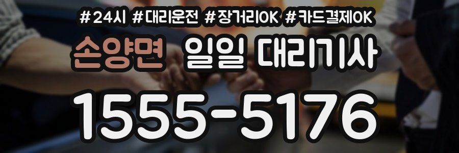 손양면 일일 대리기사