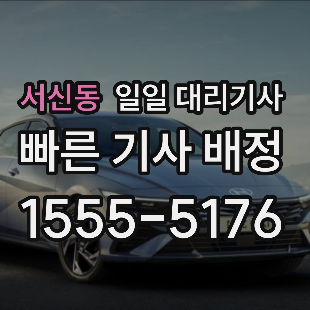 서신동 일일 대리기사