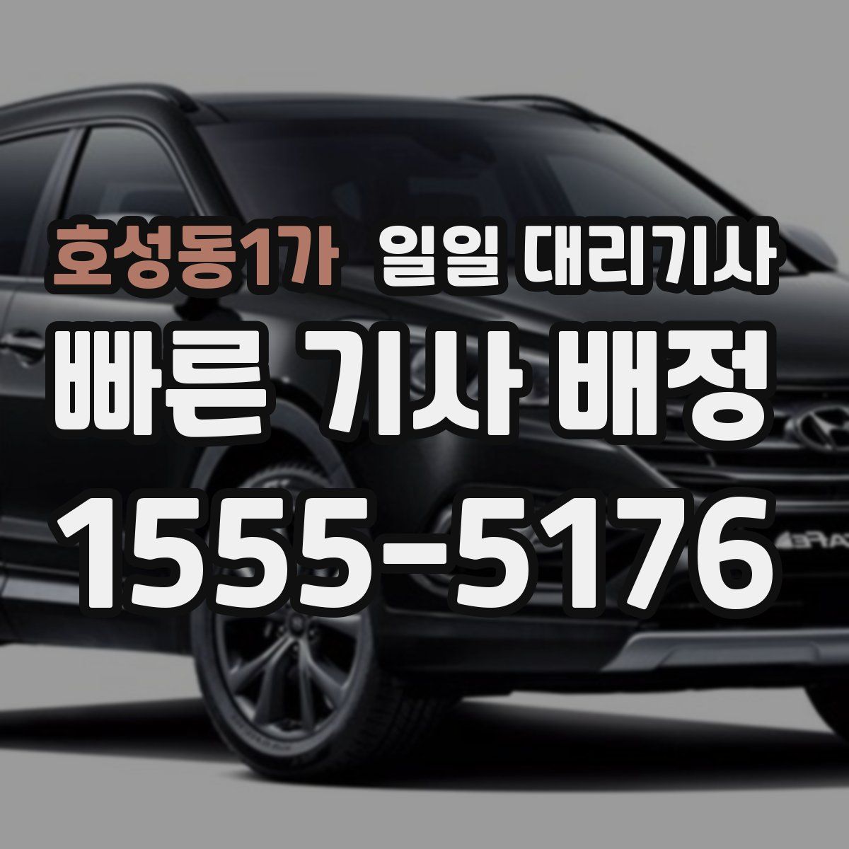 호성동1가 일일 대리기사