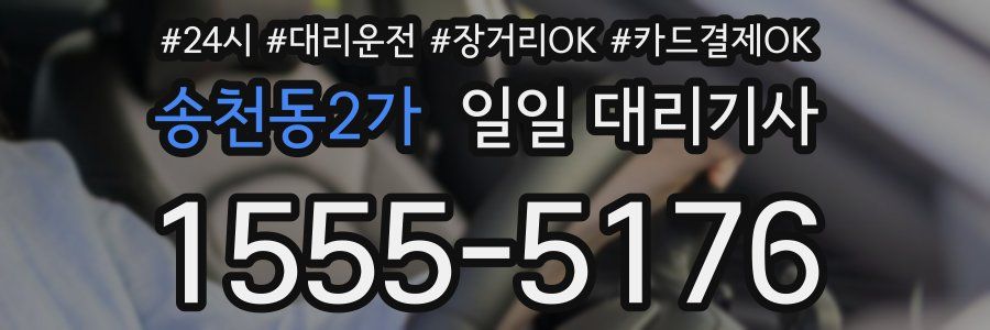 송천동2가 일일 대리기사