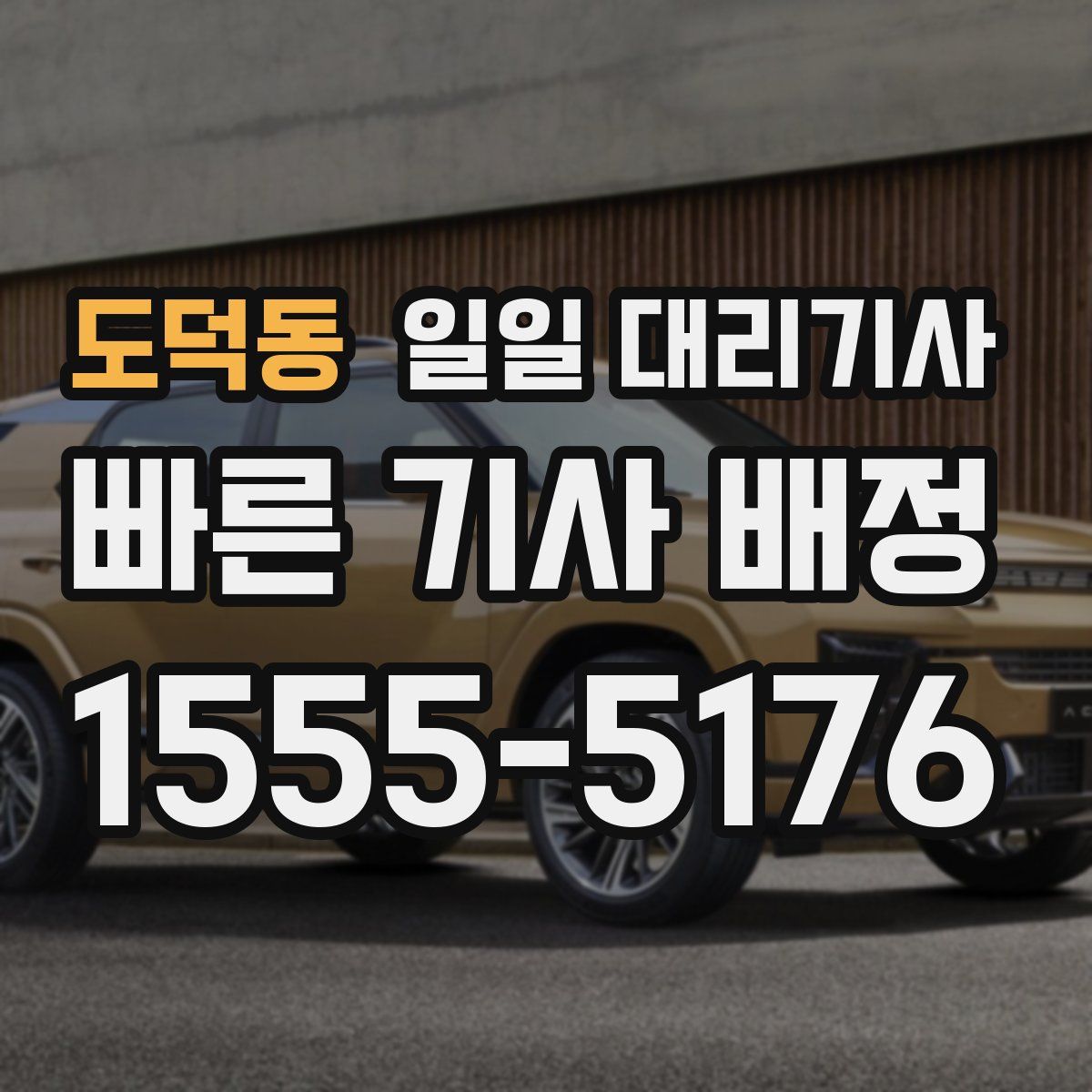 도덕동 일일 대리기사