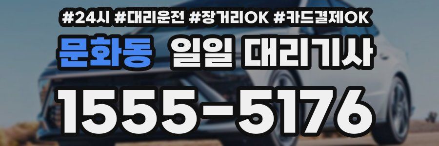 문화동 일일 대리기사