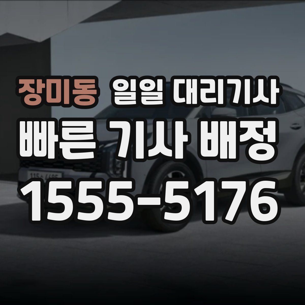 장미동 일일 대리기사