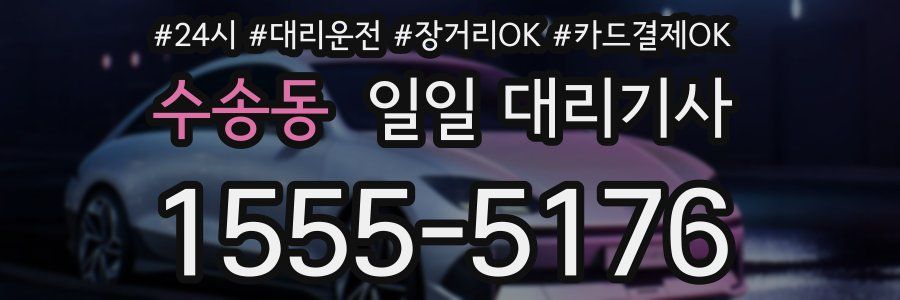 수송동 일일 대리기사