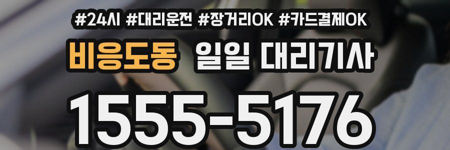 비응도동 일일 대리기사