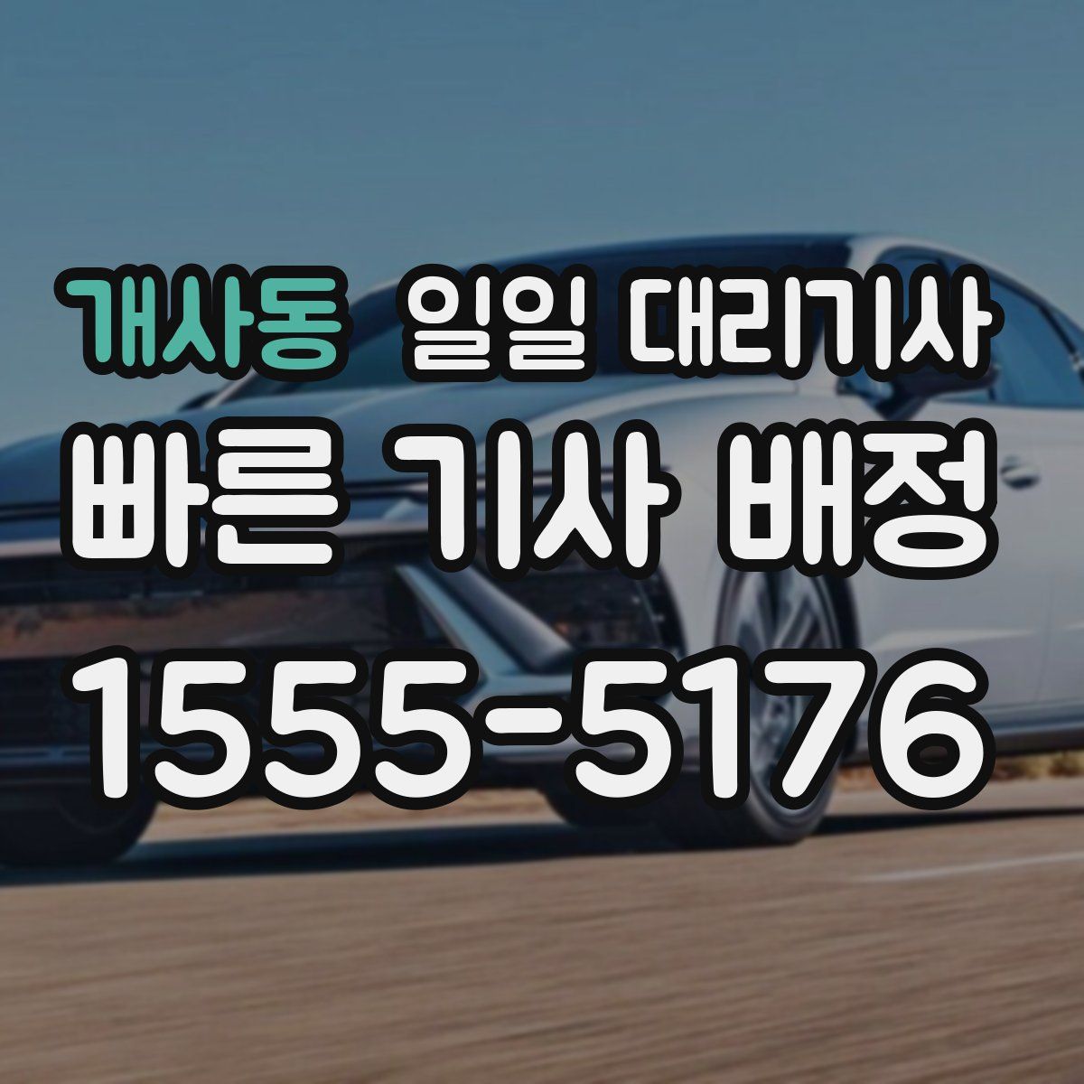 개사동 일일 대리기사