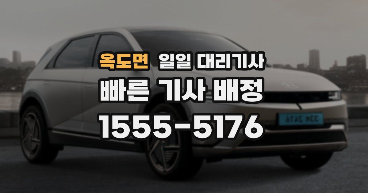 옥도면 일일 대리기사