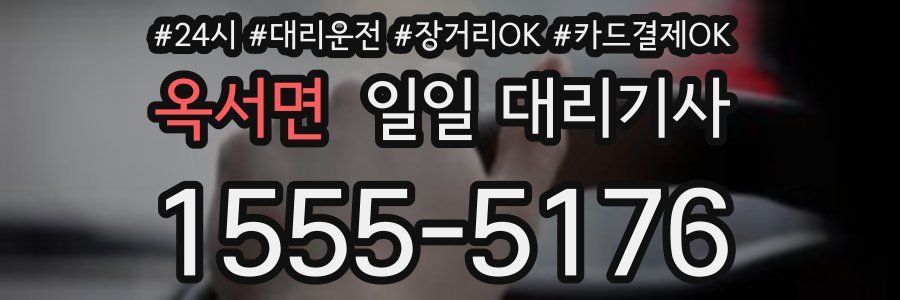 옥서면 일일 대리기사