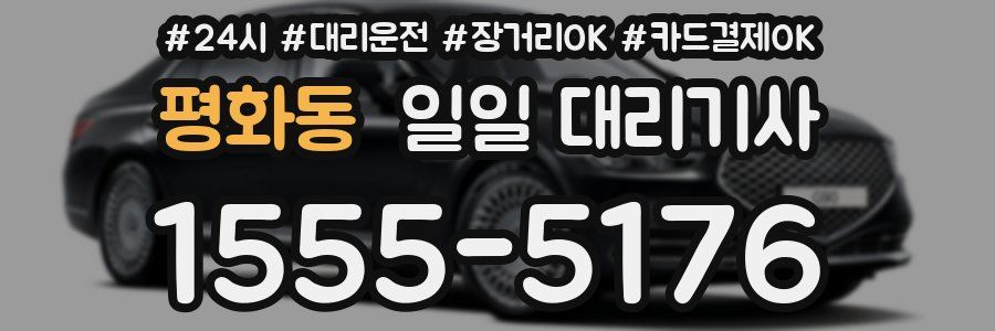평화동 일일 대리기사