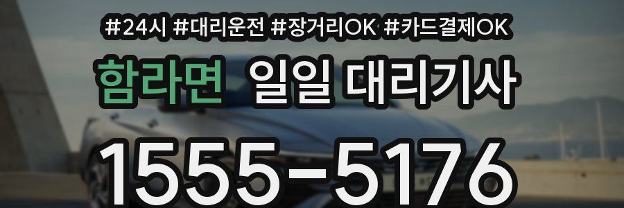 함라면 일일 대리기사