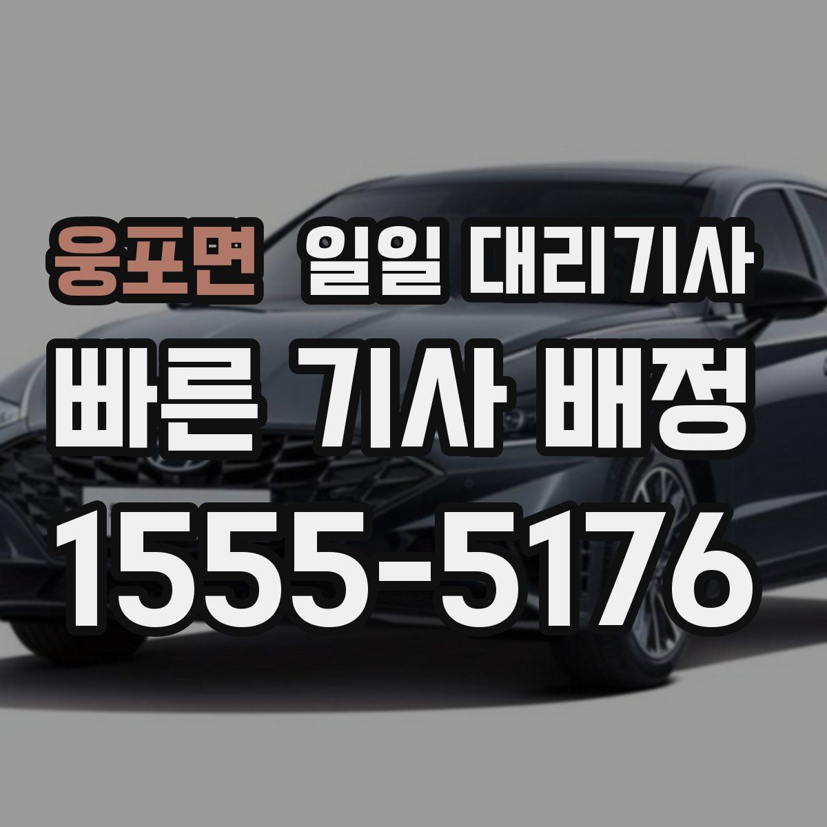 웅포면 일일 대리기사