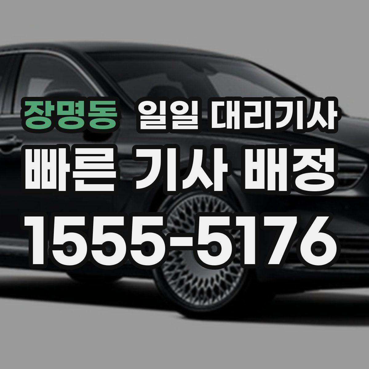 장명동 일일 대리기사