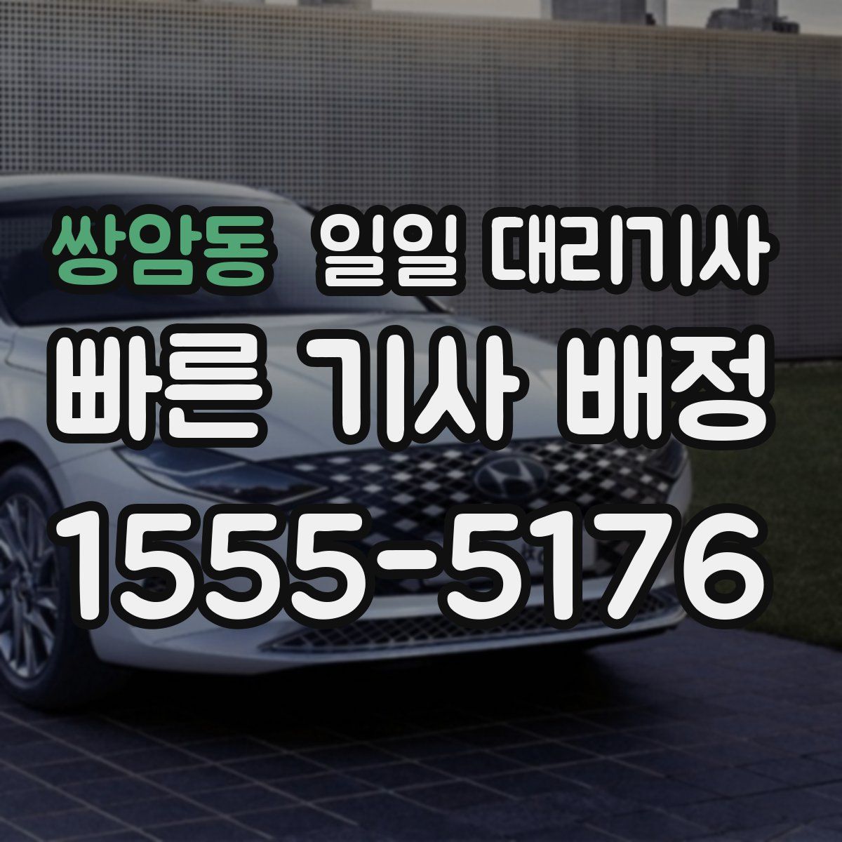 쌍암동 일일 대리기사