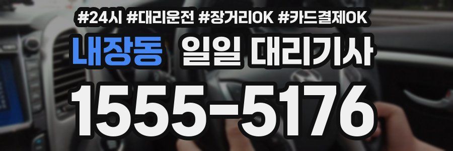 내장동 일일 대리기사