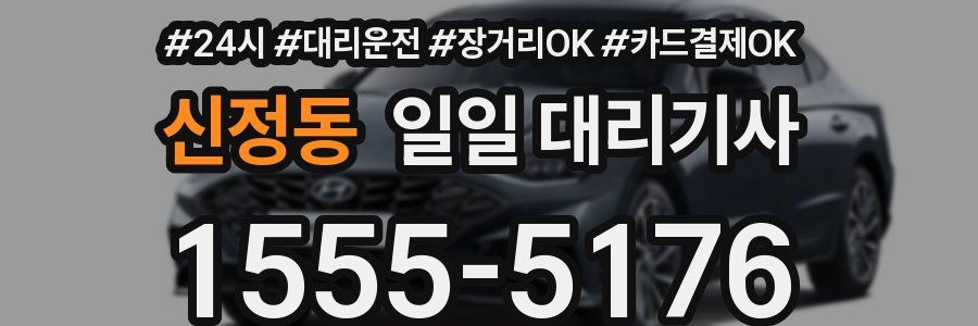 신정동 일일 대리기사