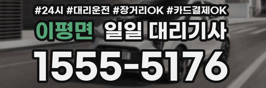 이평면 일일 대리기사