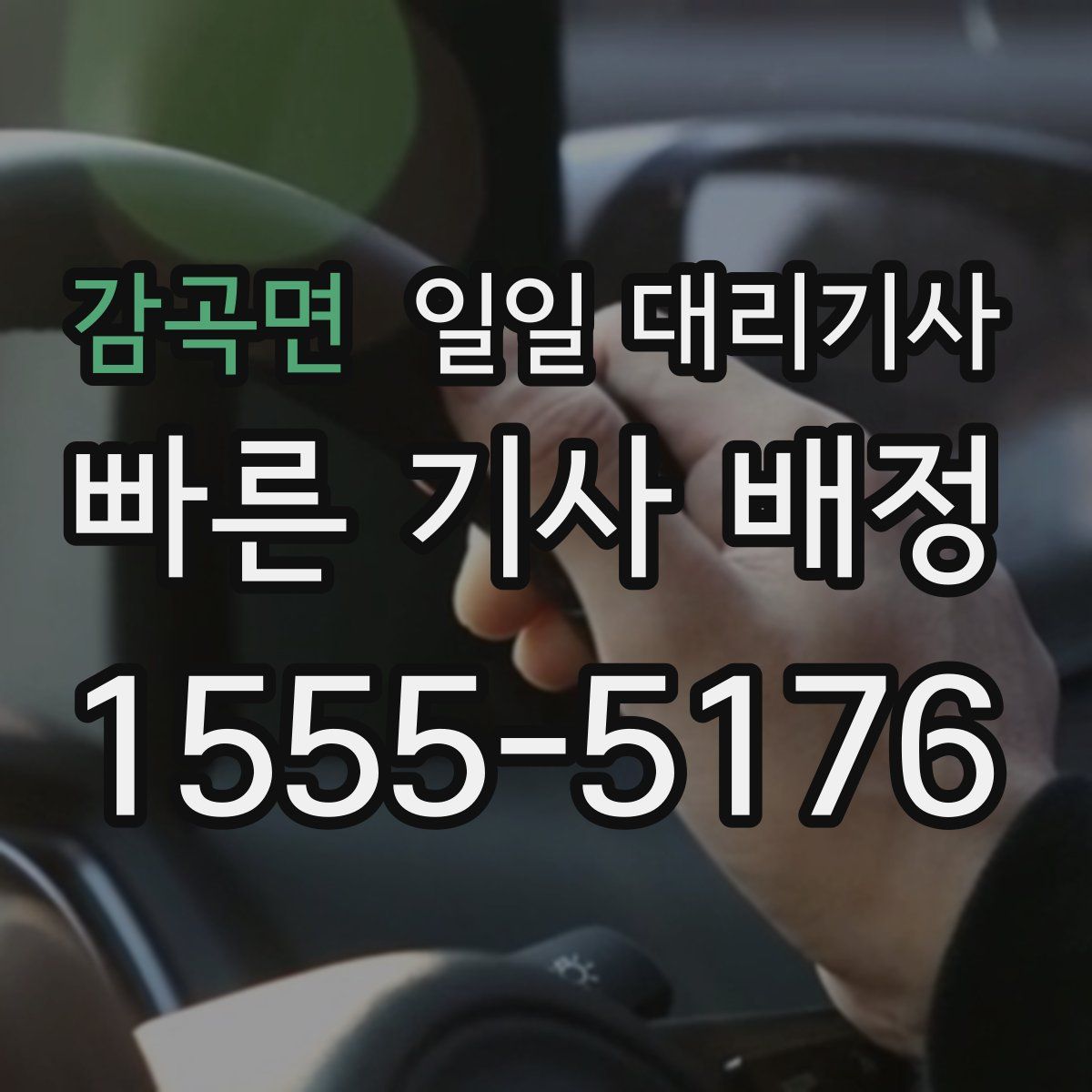 감곡면 일일 대리기사