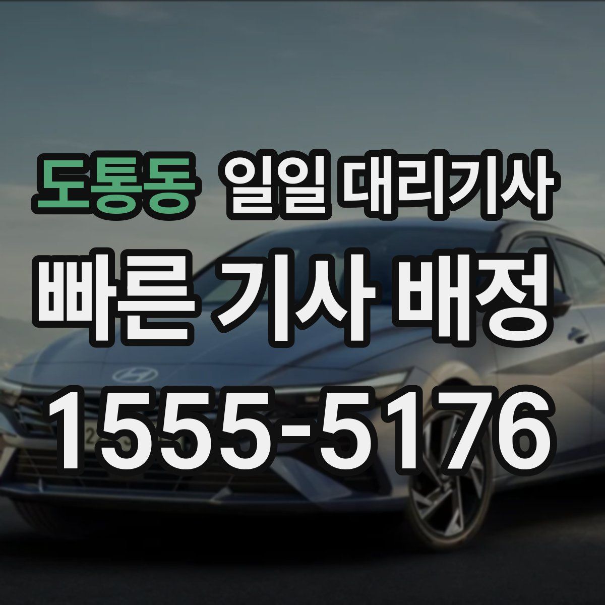 도통동 일일 대리기사