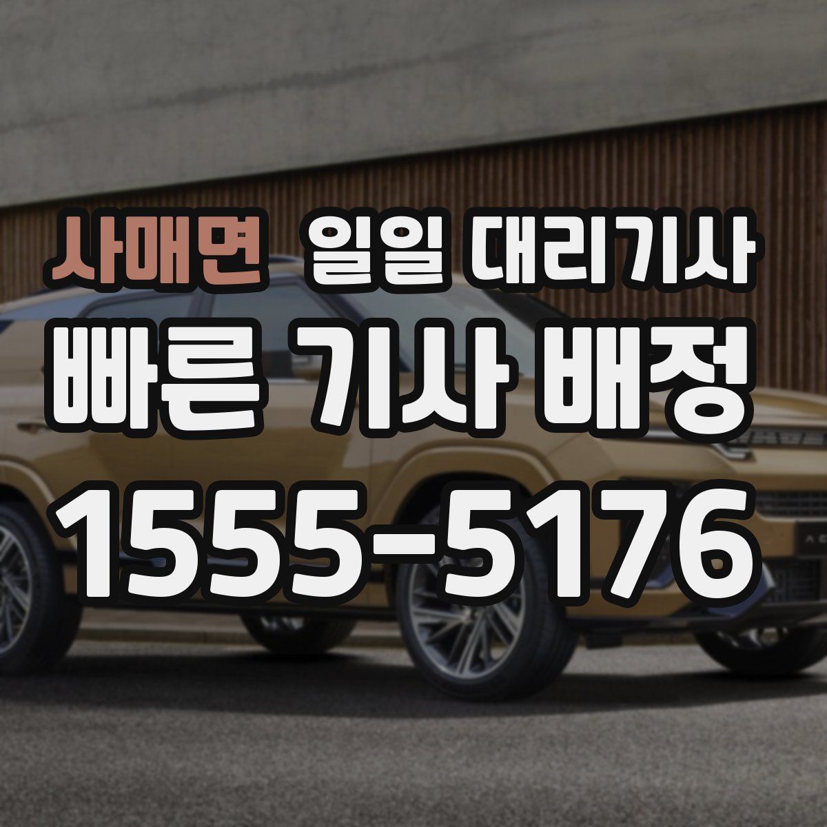 사매면 일일 대리기사
