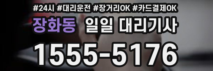 장화동 일일 대리기사