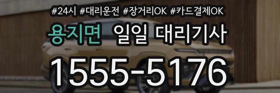 용지면 일일 대리기사