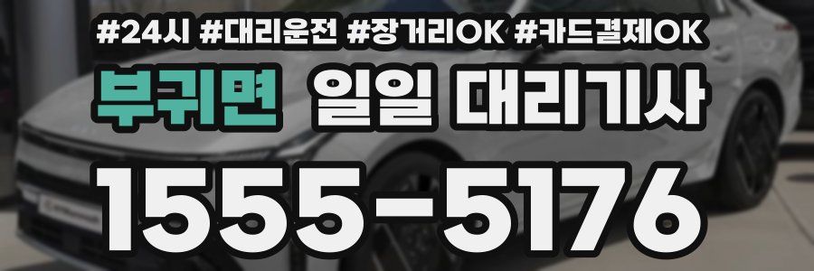 부귀면 일일 대리기사