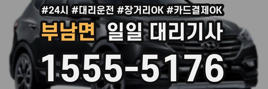 부남면 일일 대리기사