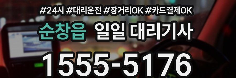 순창읍 일일 대리기사