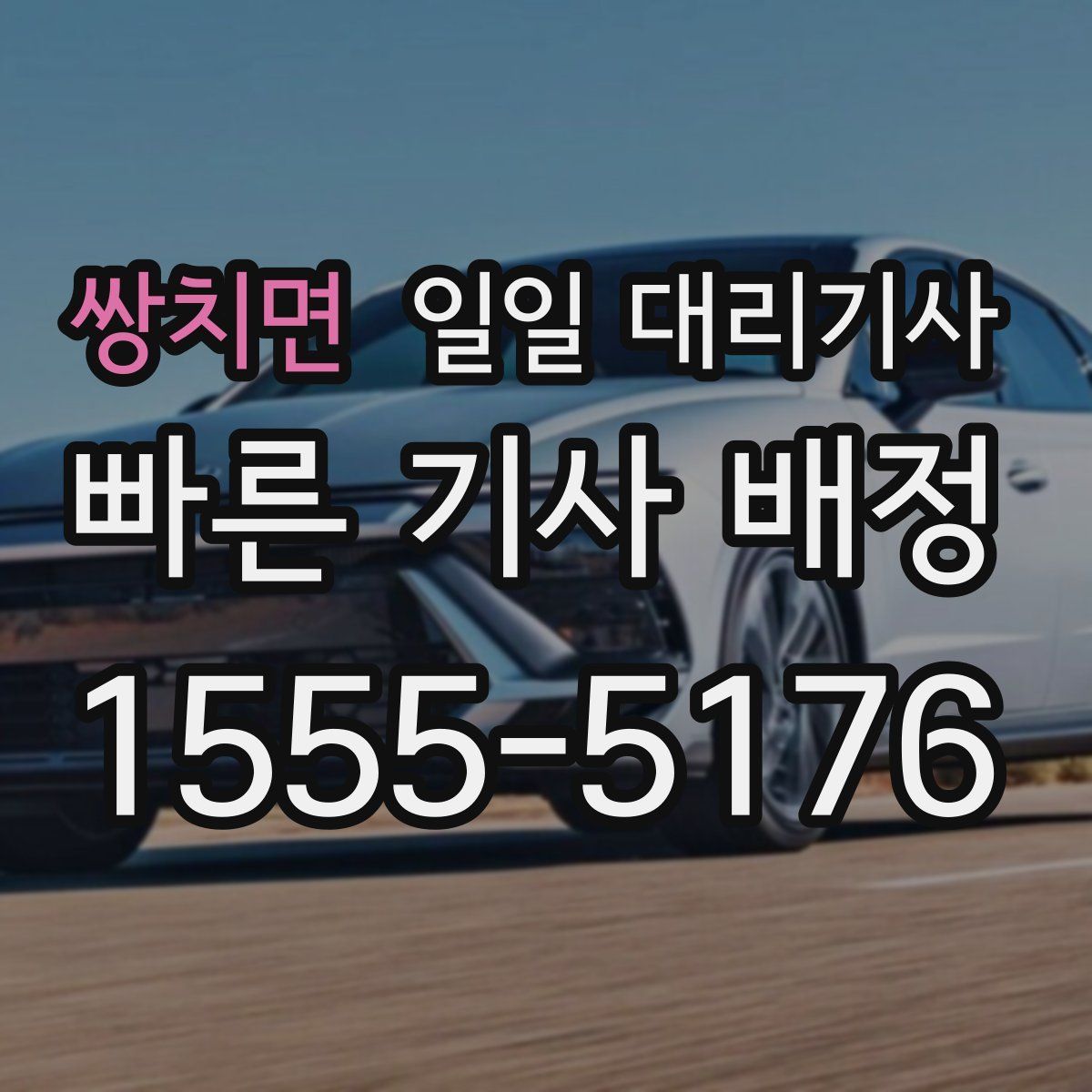 쌍치면 일일 대리기사