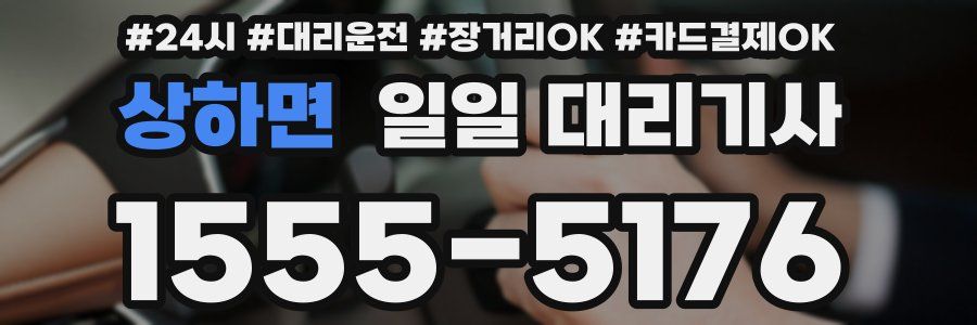 상하면 일일 대리기사