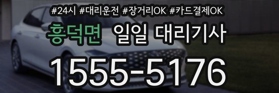 흥덕면 일일 대리기사