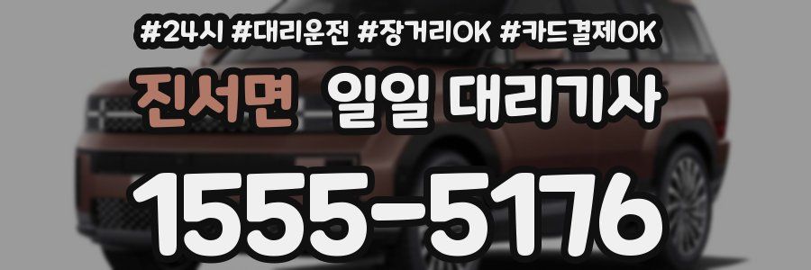 진서면 일일 대리기사
