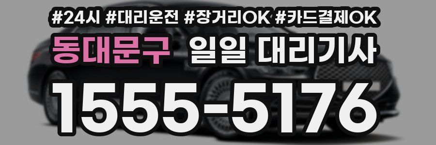 동대문구 일일 대리기사