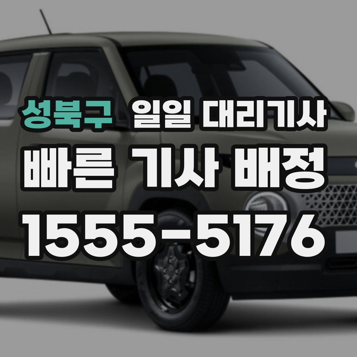 성북구 일일 대리기사