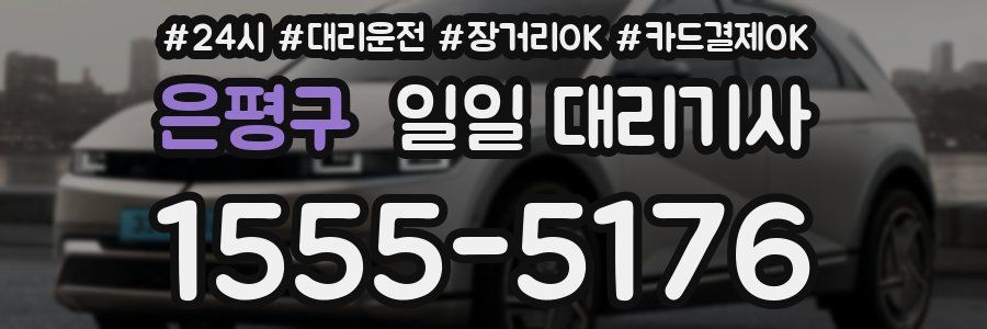 은평구 일일 대리기사