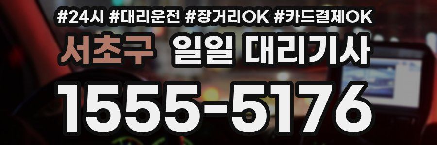 서초구 일일 대리기사