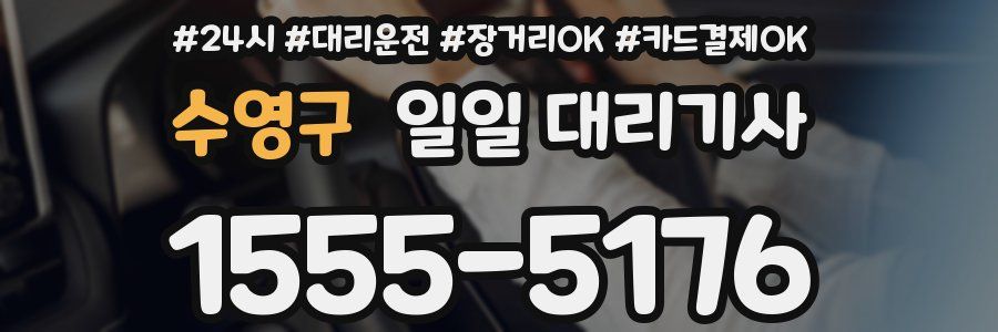 수영구 일일 대리기사