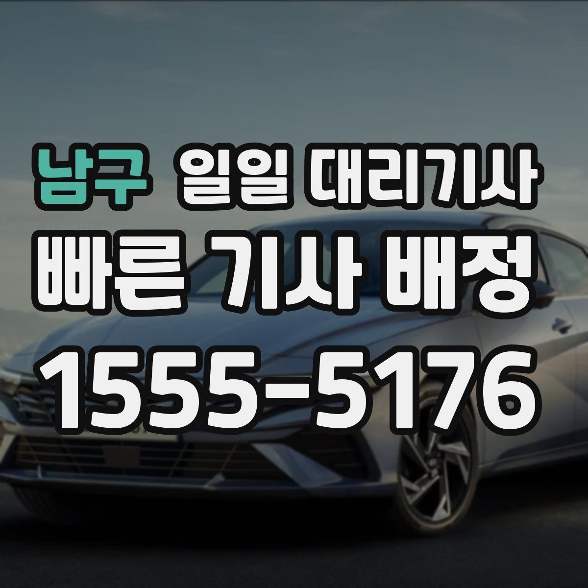 남구 일일 대리기사