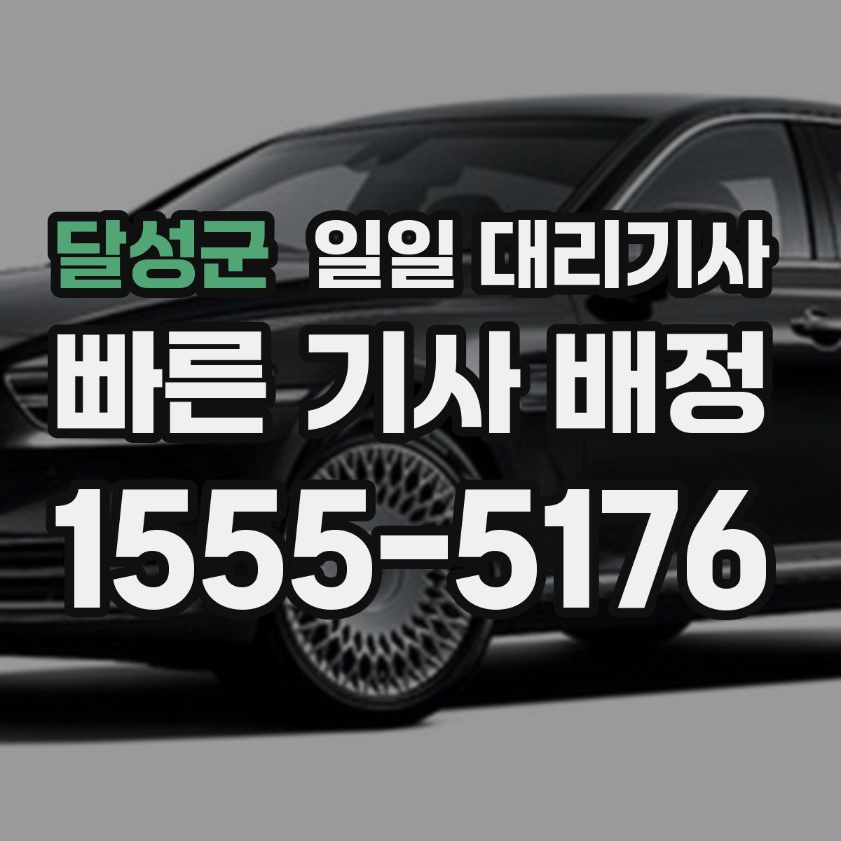 달성군 일일 대리기사