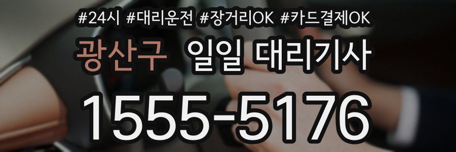 광산구 일일 대리기사